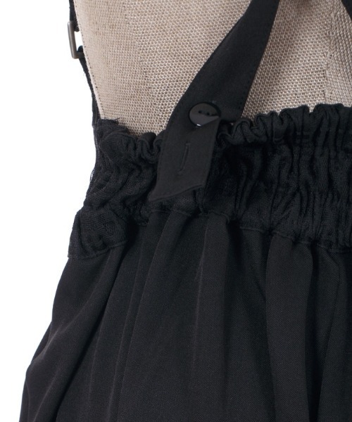 axes femme POETIQUE（アクシーズファムポエティック）の「２ｗａｙデザインサス付パンツ（その他パンツ・レディース・グリーン/ブラック/ピンク・MEDIUM）」の20枚目の写真