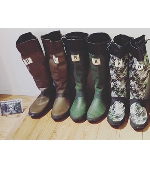 GDC(ジーディーシー)の「bird watching boots(レインシューズ・メンズ・グリーン/グリーン系カモフラージュ・SMALL/XX-LARGE)」の3枚目の写真