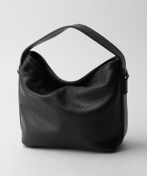 ELYSIR（エリジール）の「＜ELYSIR＞レザー スクエア ワンショルダー バッグ -2WAY-（ショルダーバッグ・レディース・ホワイト/ブラック・FREE）」の7枚目の写真