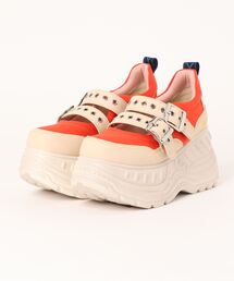 「YOSUKE/ヨースケ」厚底ダブルベルティッドスニーカー