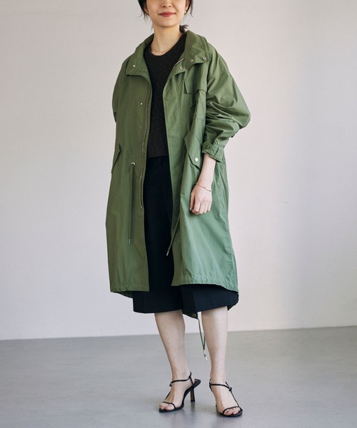 最終価格!BABYLONE モッズコート カーキ BABYLONE(バビロン)の「モッズコート(モッズコート)」 - WEAR