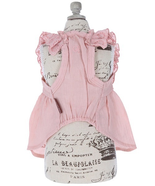 One Octave（ワンオクターヴ）の「One Octave/フリルショルダーワンピ（ペットウェア・レディース・グリーン/ピンク・M/L/2L/S/XS/2XS/2M）」の14枚目の写真