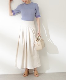 N.（N. Natural Beauty Basic） | 【S Size Line】◆切替タックボリュームスカート(スカート)