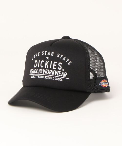 Dickies(ディッキーズ)の「DICKIES/ディッキーズ kids Urethane mesh CAP B(キャップ・キッズ・ブラック/ホワイト/ネイビー・ONE SIZE)」の2枚目の写真