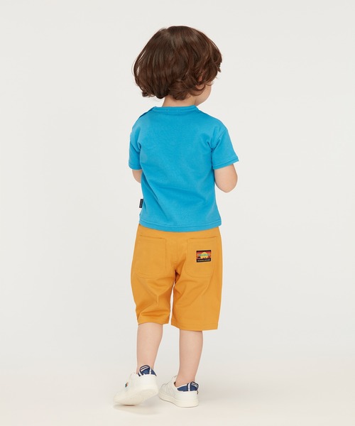 Moujonjon(ムージョンジョン)の「無地ダンプ6分丈ハーフパンツ(その他パンツ・キッズ・グリーン/レンガ/キャメル/ブルー/スミクロ・120/130/90/110/100)」の16枚目の写真