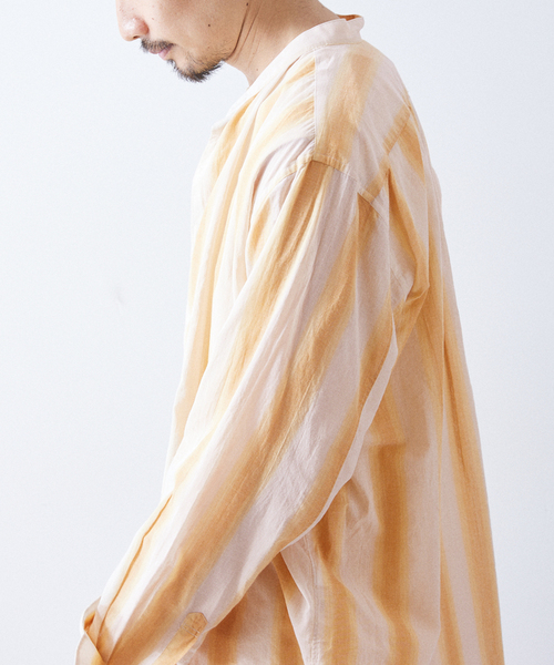 417 EDIFICE(フォーワンセブンエディフィス)の「【ESSENTIAL / エッセンシャル】シアーバンドシャツ(シャツ/ブラウス・メンズ・その他6/その他4/その他5/その他11・SMALL/LARGE/MEDIUM)」の19枚目の写真