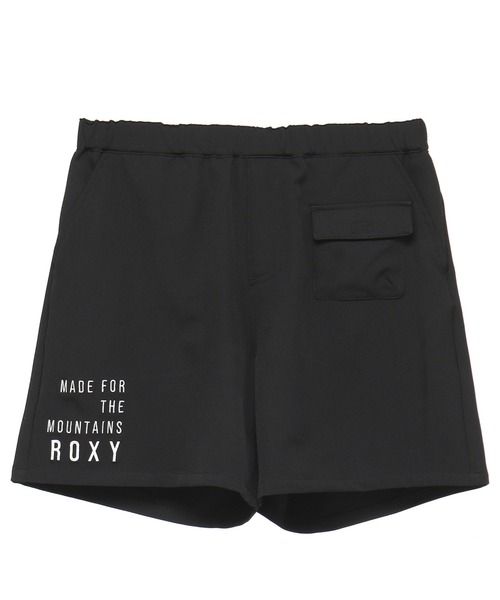ROXY(ロキシー)の「STEPS SHORTS/ロキシーウエストゴムショートパンツ(その他パンツ・レディース・ブラック/ベージュ/カーキ・SMALL/MEDIUM/LARGE)」の1枚目の写真