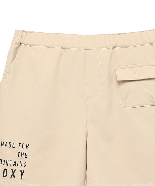 ROXY(ロキシー)の「STEPS SHORTS/ロキシーウエストゴムショートパンツ(その他パンツ・レディース・ブラック/ベージュ/カーキ・SMALL/MEDIUM/LARGE)」の9枚目の写真