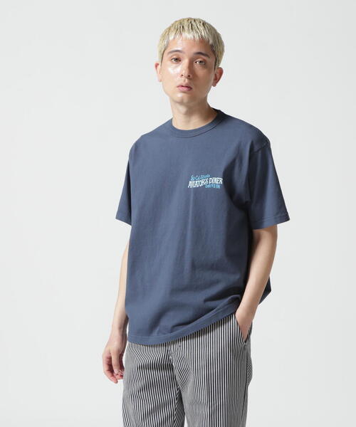 AVIREX(アヴィレックス)の「WEST COAST T-SHIRT SHOP INFORMATION / ウェストコースト Tシャツ ショップインフォーメーション / AVIREX / アヴィレックス(Tシャツ/カットソー・メンズ・ブラック/ホワイト/ネイビー/その他18/その他10・M/L/XL/2XL)」の4枚目の写真