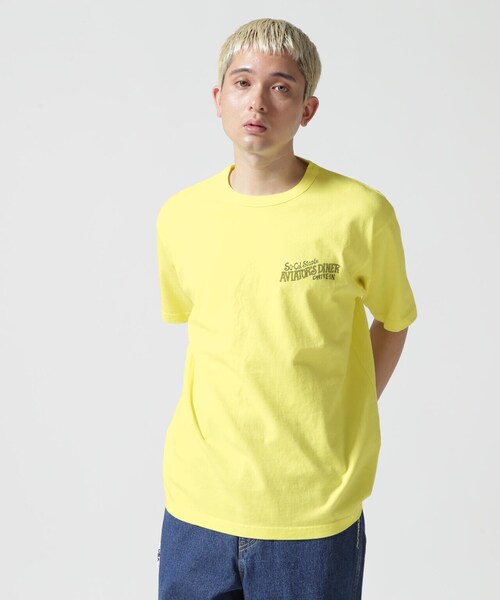 AVIREX(アヴィレックス)の「WEST COAST T-SHIRT SHOP INFORMATION / ウェストコースト Tシャツ ショップインフォーメーション / AVIREX / アヴィレックス(Tシャツ/カットソー・メンズ・ブラック/ホワイト/ネイビー/その他18/その他10・M/L/XL/2XL)」の1枚目の写真
