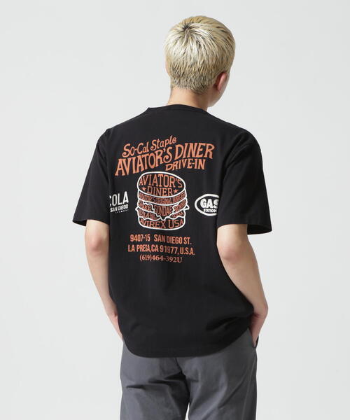 AVIREX(アヴィレックス)の「WEST COAST T-SHIRT SHOP INFORMATION / ウェストコースト Tシャツ ショップインフォーメーション / AVIREX / アヴィレックス(Tシャツ/カットソー・メンズ・ブラック/ホワイト/ネイビー/その他18/その他10・M/L/XL/2XL)」の9枚目の写真