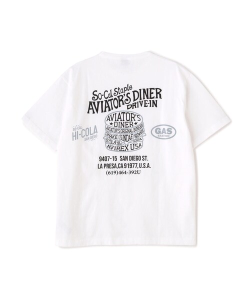 AVIREX(アヴィレックス)の「WEST COAST T-SHIRT SHOP INFORMATION / ウェストコースト Tシャツ ショップインフォーメーション / AVIREX / アヴィレックス(Tシャツ/カットソー・メンズ・ブラック/ホワイト/ネイビー/その他18/その他10・M/L/XL/2XL)」の16枚目の写真