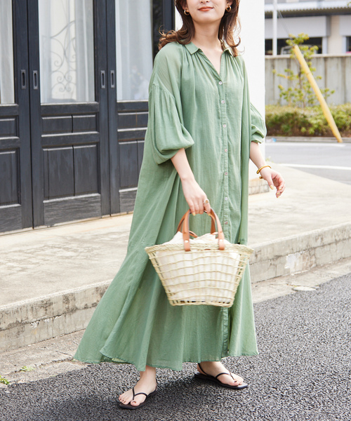 DOUM×SLOBE IENAの 別注 カゴ トート バック ブラウン　23SS DOUM×SLOBE IENAの 別注 カゴ トート バック ブラウン 23SS