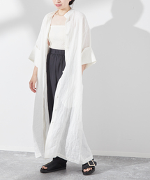 journal standard L'essage | 60リネン スタンドカラーワンピース(ワンピース)