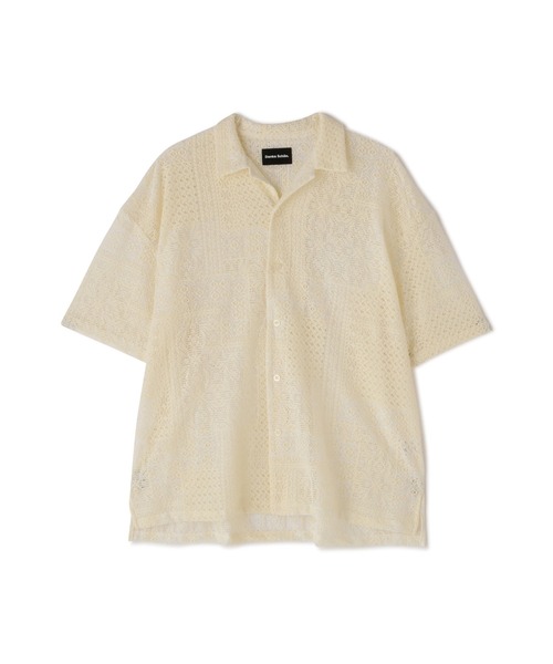DANKE SCHON(ダンケシェーン)の「Dankeschon/ダンケシェーン/2TONE s/s Shirts(シャツ/ブラウス・メンズ・ホワイト/ベージュ/ネイビー・F)」の9枚目の写真