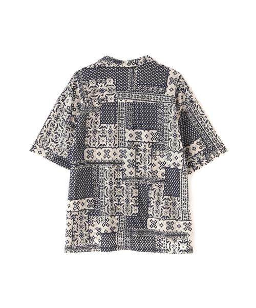 DANKE SCHON(ダンケシェーン)の「Dankeschon/ダンケシェーン/2TONE s/s Shirts(シャツ/ブラウス・メンズ・ホワイト/ベージュ/ネイビー・F)」の14枚目の写真
