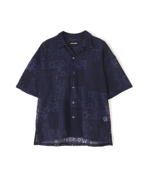 DANKE SCHON(ダンケシェーン)の「Dankeschon/ダンケシェーン/2TONE s/s Shirts(シャツ/ブラウス・メンズ・ホワイト/ベージュ/ネイビー・F)」の17枚目の写真