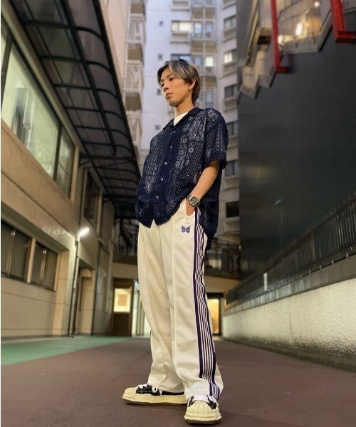 DANKE SCHON(ダンケシェーン)の「Dankeschon/ダンケシェーン/2TONE s/s Shirts(シャツ/ブラウス・メンズ・ホワイト/ベージュ/ネイビー・F)」の16枚目の写真