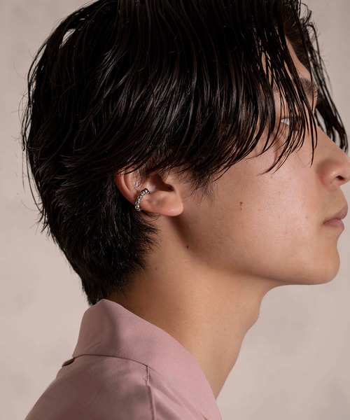 BROTHERHOOD（ブラザーフッド）の「【BROTHERHOOD】ベーシックイヤーカフv1「サージカルステンレス」(片耳用)（イヤーカフ・メンズ・A/B/C/D/E/F/G/H・FREE）」の4枚目の写真