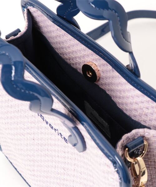 ACCOMMODE（アコモデ）の「フェイバリットミニショルダーバッグ（ショルダーバッグ・レディース・アイボリー/ライトグリーン/ラベンダー・FREE）」の16枚目の写真