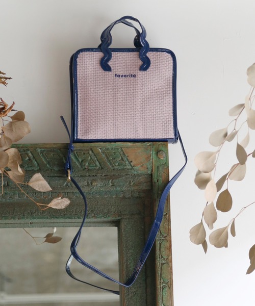 ACCOMMODE（アコモデ）の「フェイバリットミニショルダーバッグ（ショルダーバッグ・レディース・アイボリー/ライトグリーン/ラベンダー・FREE）」の4枚目の写真