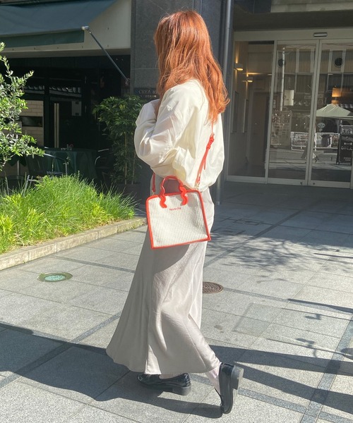 ACCOMMODE（アコモデ）の「フェイバリットミニショルダーバッグ（ショルダーバッグ・レディース・アイボリー/ライトグリーン/ラベンダー・FREE）」の7枚目の写真