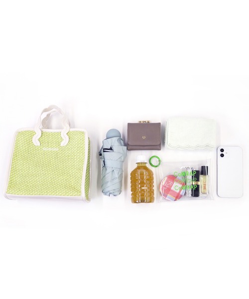 ACCOMMODE（アコモデ）の「フェイバリットミニショルダーバッグ（ショルダーバッグ・レディース・アイボリー/ライトグリーン/ラベンダー・FREE）」の11枚目の写真