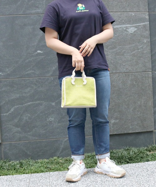 ACCOMMODE（アコモデ）の「フェイバリットミニショルダーバッグ（ショルダーバッグ・レディース・アイボリー/ライトグリーン/ラベンダー・FREE）」の6枚目の写真