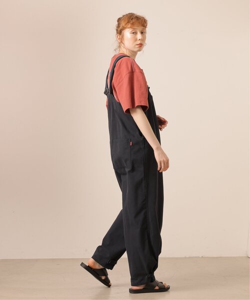 DOUBLE NAME(ダブルネーム)の「バギーデッキサロペット(サロペット/オーバーオール・レディース・ネイビー/キナリ/カーキ・FREE)」の9枚目の写真