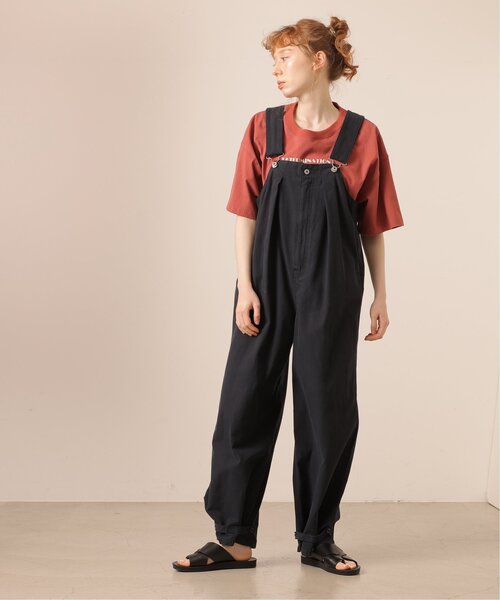 DOUBLE NAME(ダブルネーム)の「バギーデッキサロペット(サロペット/オーバーオール・レディース・ネイビー/キナリ/カーキ・FREE)」の10枚目の写真