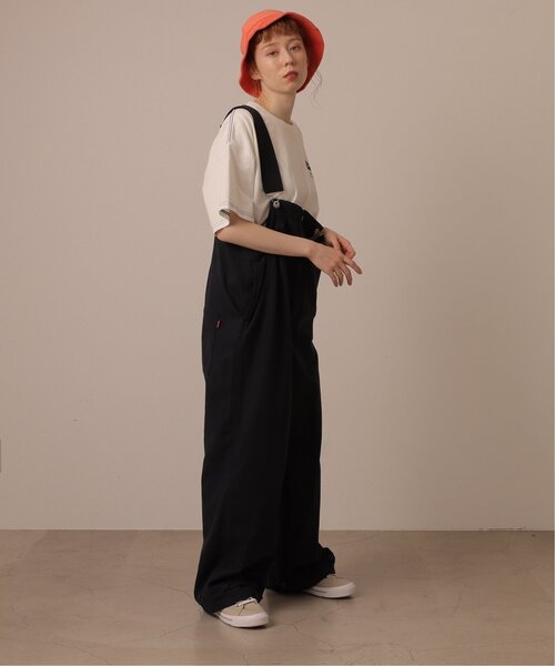 DOUBLE NAME(ダブルネーム)の「バギーデッキサロペット(サロペット/オーバーオール・レディース・ネイビー/キナリ/カーキ・FREE)」の11枚目の写真