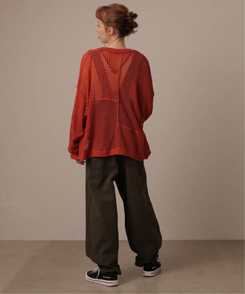 DOUBLE NAME(ダブルネーム)の「バギーデッキサロペット(サロペット/オーバーオール・レディース・ネイビー/キナリ/カーキ・FREE)」の19枚目の写真