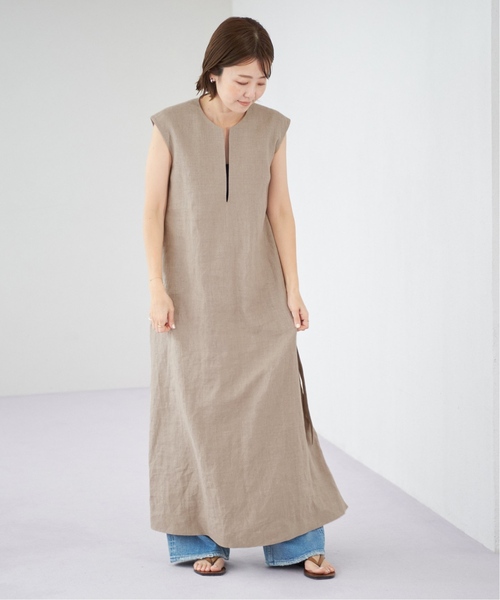 plage（プラージュ）の「《追加》Linen フレア ワンピース2