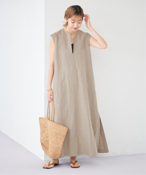 plage（プラージュ）の「《追加》Linen フレア ワンピース2