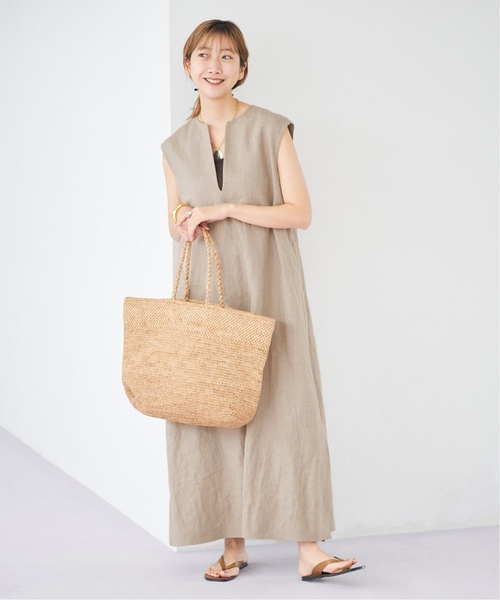 今年も話題の plage（プラージュ）の「《追加》Linen ワンピース2 フレア ワンピース