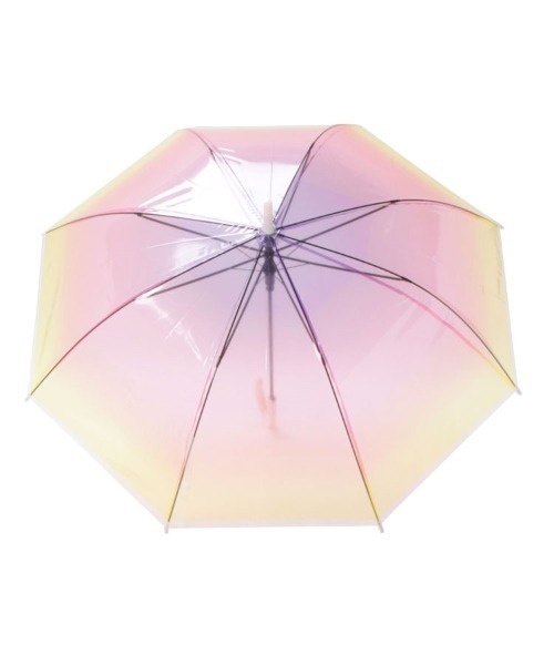 DONOBAN（ドノバン）の「グラデーションビニール傘（長傘・レディース・ピンク/パープル/ブルー・ONESIZE）」の11枚目の写真