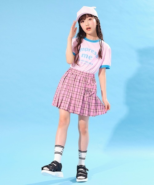 by LOVEiT（バイラビット）の「ハートポケットプリーツスカパン