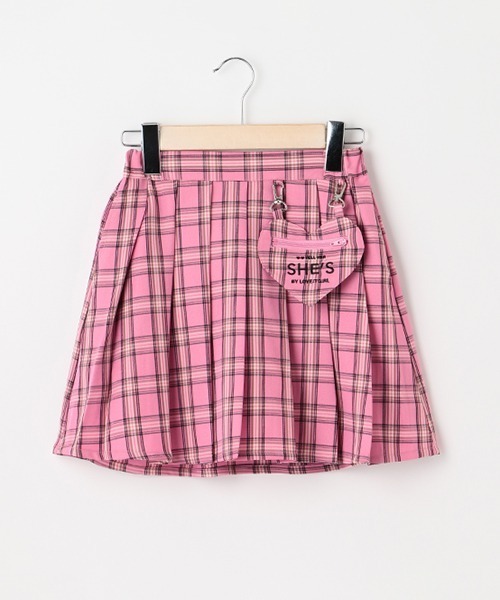 by LOVEiT（バイラビット）の「ハートポケットプリーツスカパン