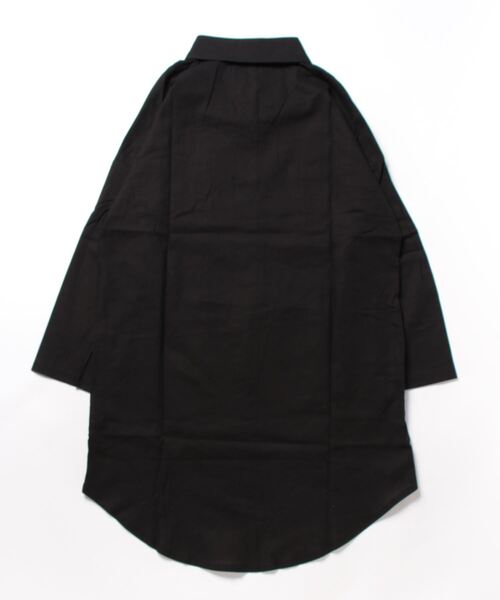 aimoha（アイモハ）の「コットンリネン風チュニックシャツ（シャツ/ブラウス・レディース・ブラック/グレー/ホワイト・SMALL/X-LARGE/LARGE/MEDIUM）」の4枚目の写真