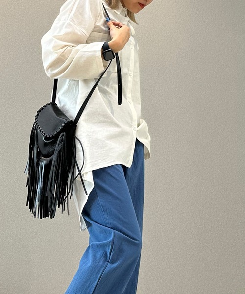 aimoha（アイモハ）の「コットンリネン風チュニックシャツ（シャツ/ブラウス・レディース・ブラック/グレー/ホワイト・SMALL/X-LARGE/LARGE/MEDIUM）」の19枚目の写真