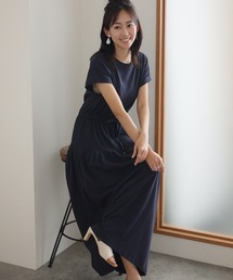 タック スカート ワンピース