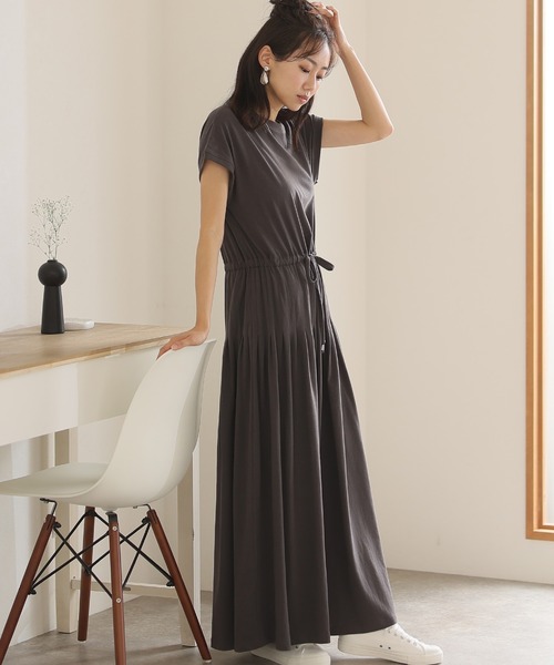 タックスカートワンピース（ワンピース）｜ElegChic（エレグシック）の