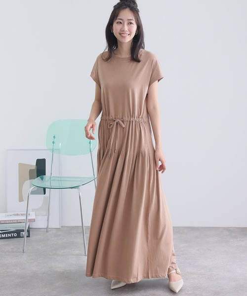 タックスカートワンピース（ワンピース）｜ElegChic（エレグシック）の