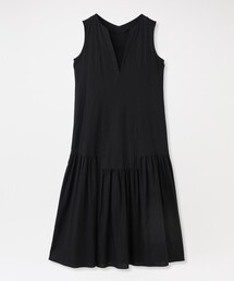 LOVELESS | コットンリネンギャザードレス(ワンピース)