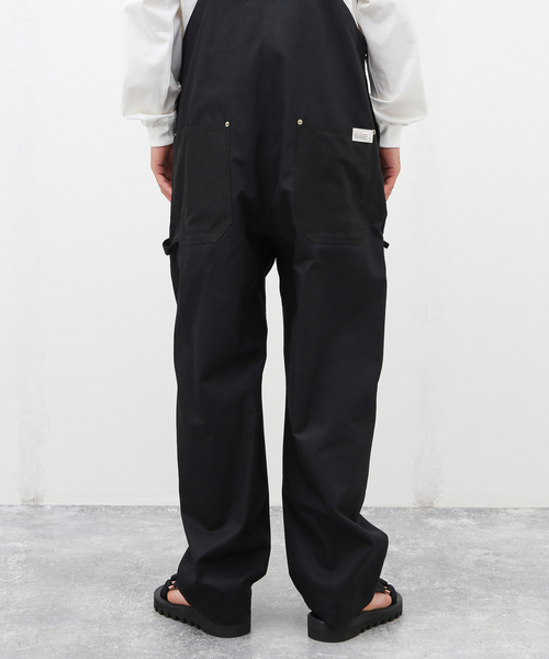 ノルディスク　黒オーバーオール セール】【NORDISK / ノルディスク】VENTILE COTTON DECK OVERALL