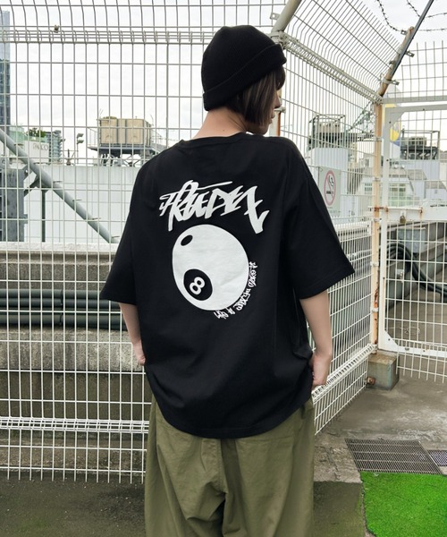 A'GEM/9 × .kom『FREEDEE/フリーディー』ビリヤードデザイン半袖T
