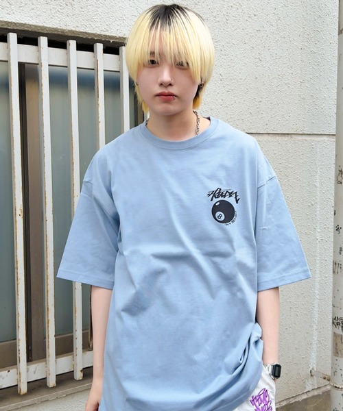 A'GEM/9 × .kom『FREEDEE/フリーディー』ビリヤードデザイン半袖T