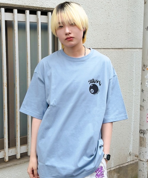 A'GEM/9 × .kom『FREEDEE/フリーディー』ビリヤードデザイン半袖T