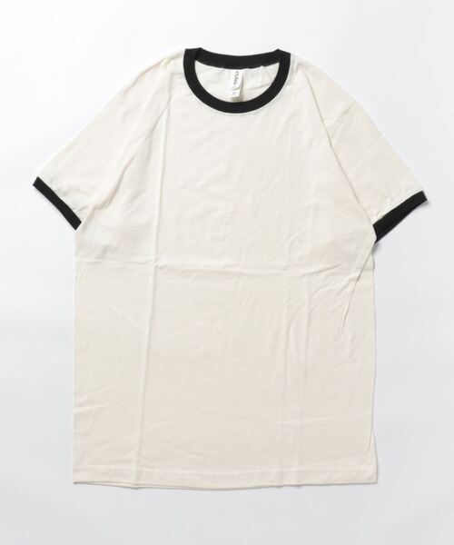 PARKS TOKYO SELECT（パークストウキョウセレクト）の「【TULTEX】（UN）TULTEX UNISEX FINE JERSEY RINGER T-SHIRT（Tシャツ/カットソー・メンズ・その他8/ホワイト/その他3/グレー・MEDIUM/LARGE）」の3枚目の写真