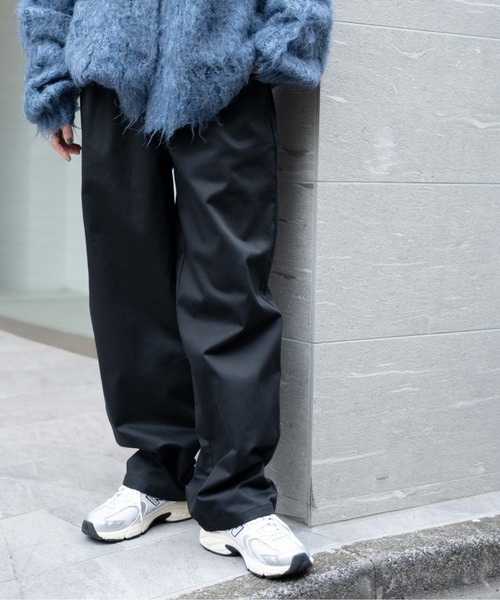 WEGO(ウィゴー)の「WEGO/【26春夏★待望の再入荷・WEB限定】ワイドシェフパンツ(チノパンツ・メンズ・ブルー/ブラック/ホワイト/オリーブ/ベージュ/ライトグレー/ベージュ系その他・X-LARGE/MEDIUM/LARGE)」の10枚目の写真